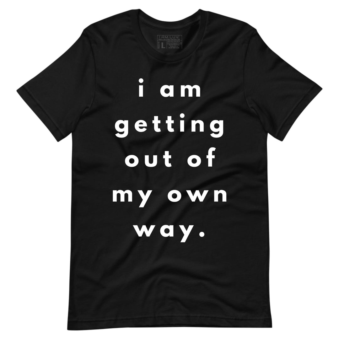 GETTING OUT OF MY WAY - IAMLUVbyV