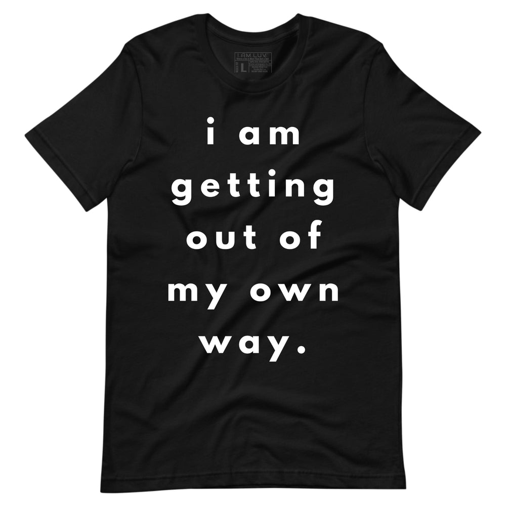 GETTING OUT OF MY WAY - IAMLUVbyV