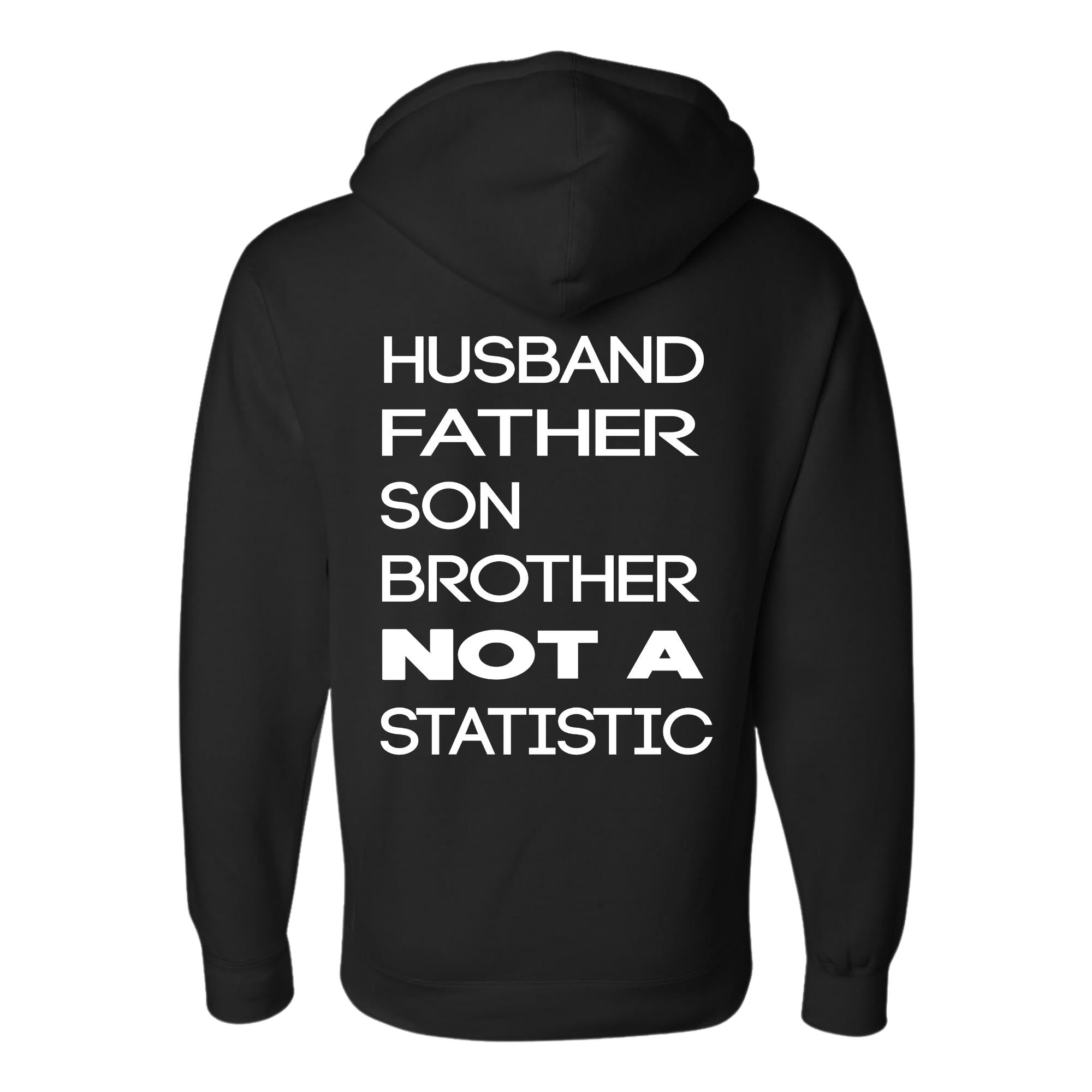 NOT A STATISTIC MEN'S HOODIE - IAMLUVbyV