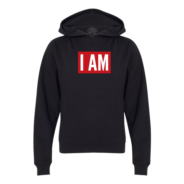 YOUTH HOODIE - RED - IAMLUVbyV
